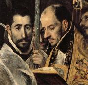 El Greco Details of The Burial of Count Orgaz Sweden oil painting artist